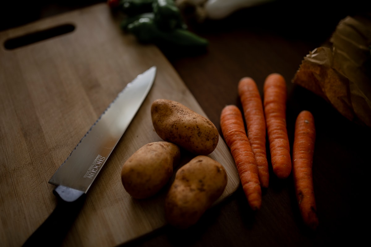 Student preparation of plant-based ingredients