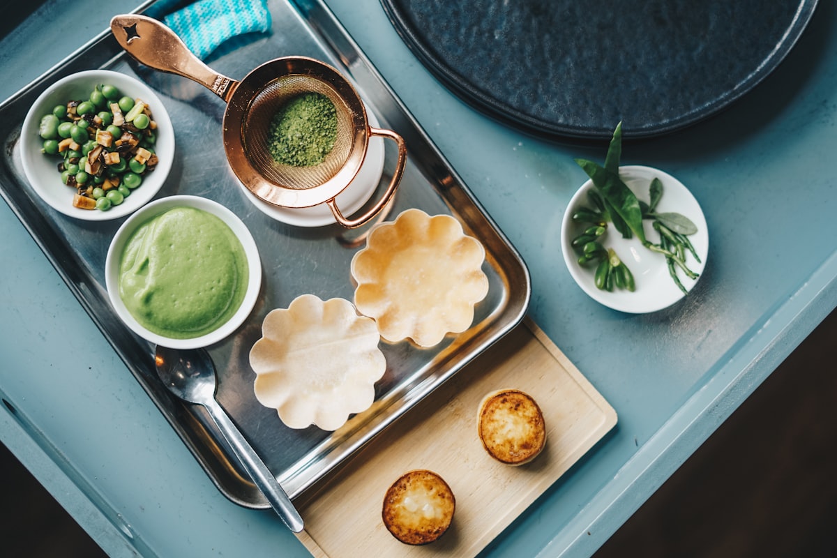 Interactive cooking class environment